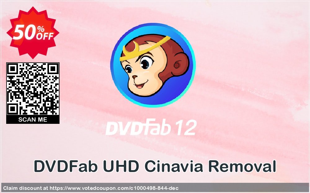 DVDFab UHD Cinavia Removal Coupon Code Apr 2024, 50% OFF - VotedCoupon