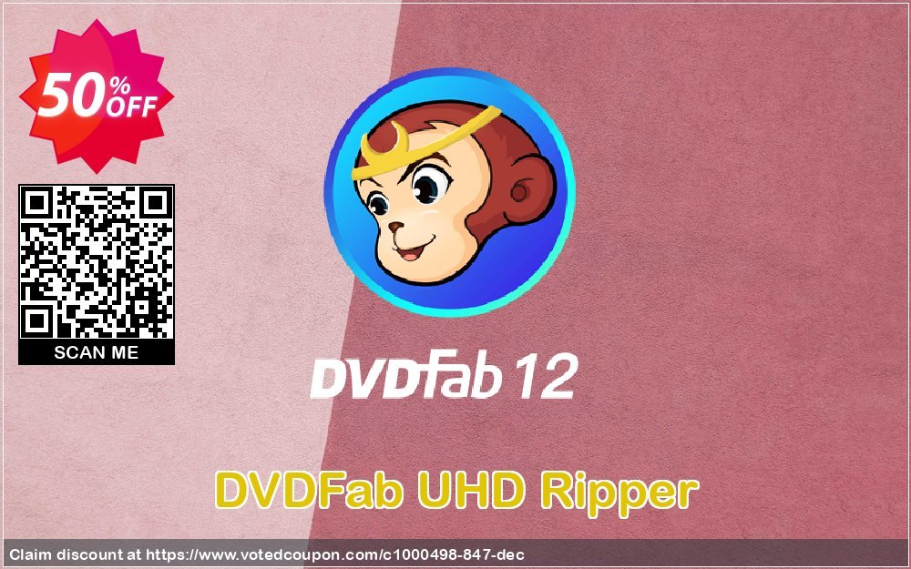 DVDFab UHD Ripper Coupon Code Mar 2024, 50% OFF - VotedCoupon