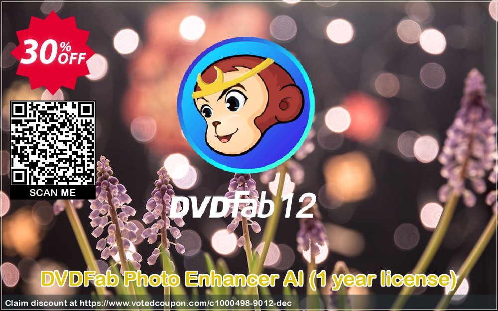 DVDFab Photo Enhancer AI, Yearly Plan  Coupon Code Apr 2024, 30% OFF - VotedCoupon