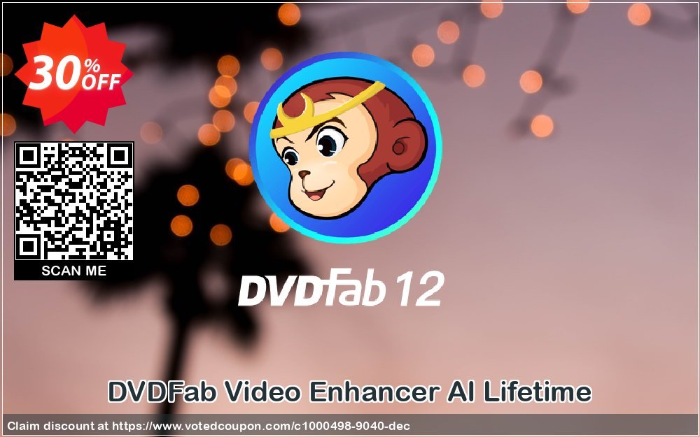 DVDFab Video Enhancer AI Lifetime Coupon Code Apr 2024, 30% OFF - VotedCoupon
