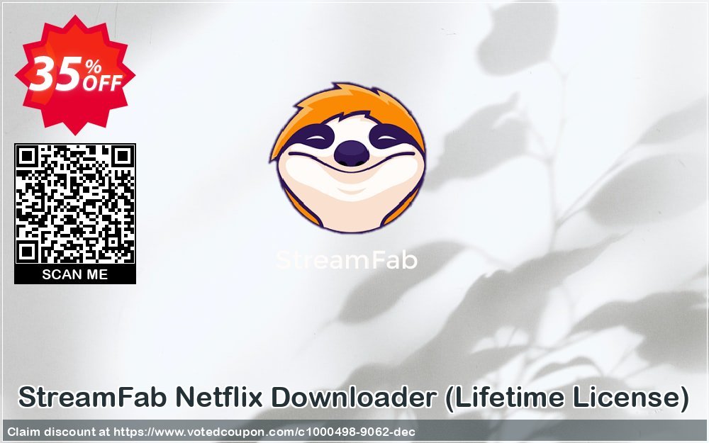 StreamFab Netflix Downloader, Lifetime Plan  Coupon, discount 40% OFF DVDFab Netflix Downloader (Lifetime License), verified. Promotion: Special sales code of DVDFab Netflix Downloader (Lifetime License), tested & approved