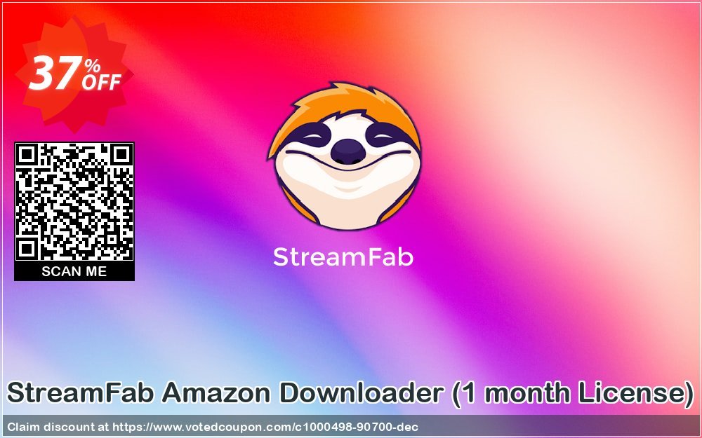StreamFab Amazon Downloader, Monthly Plan  Coupon, discount 35% OFF StreamFab Amazon Downloader 1 month License, verified. Promotion: Special sales code of StreamFab Amazon Downloader 1 month License, tested & approved