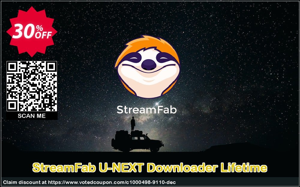 StreamFab U-NEXT Downloader Lifetime Coupon, discount 30% OFF StreamFab U-NEXT Downloader Lifetime, verified. Promotion: Special sales code of StreamFab U-NEXT Downloader Lifetime, tested & approved