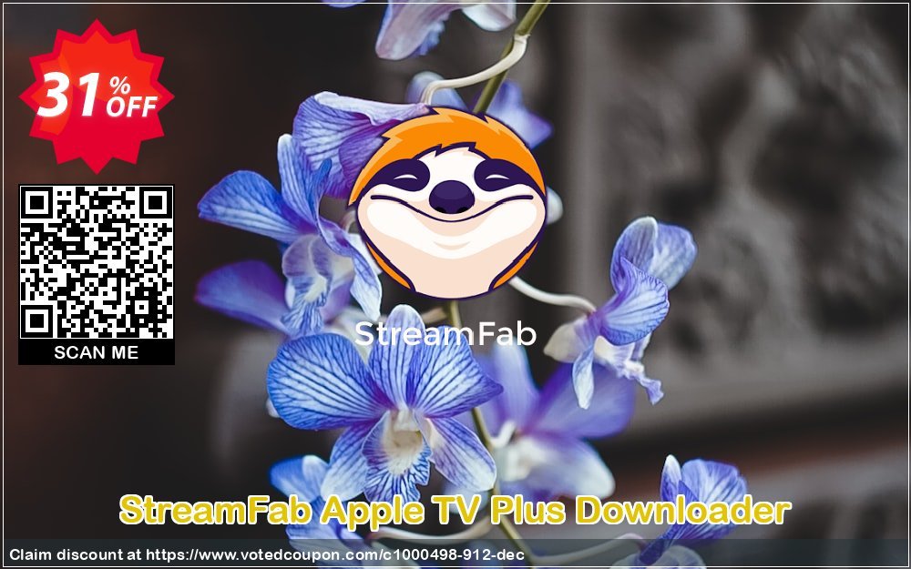 StreamFab Apple TV Plus Downloader Coupon, discount 31% OFF StreamFab Apple TV Plus Downloader, verified. Promotion: Special sales code of StreamFab Apple TV Plus Downloader, tested & approved