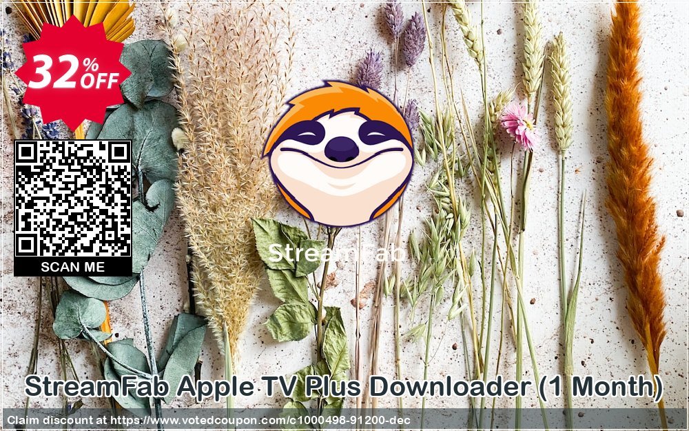 StreamFab Apple TV Plus Downloader, Monthly  Coupon Code Apr 2024, 32% OFF - VotedCoupon