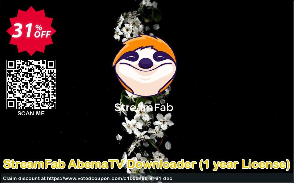 StreamFab AbemaTV Downloader, Yearly Plan  Coupon, discount 30% OFF DVDFab AbemaTV Downloader (1 year License), verified. Promotion: Special sales code of DVDFab AbemaTV Downloader (1 year License), tested & approved