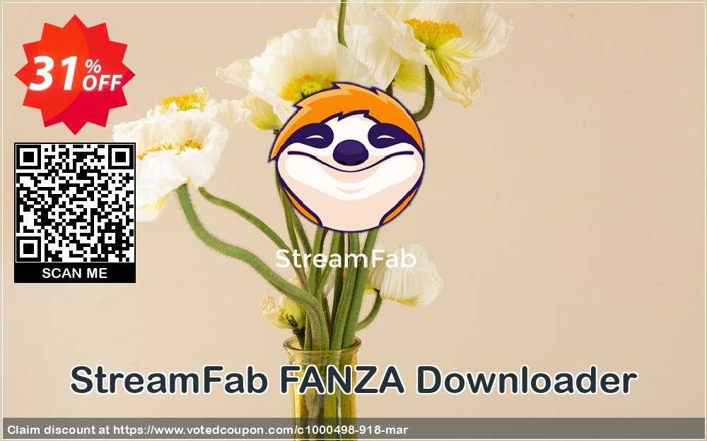 StreamFab FANZA Downloader Coupon, discount 31% OFF StreamFab FANZA Downloader, verified. Promotion: Special sales code of StreamFab FANZA Downloader, tested & approved