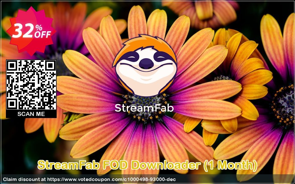 StreamFab FOD Downloader, Monthly  Coupon Code Jun 2024, 32% OFF - VotedCoupon