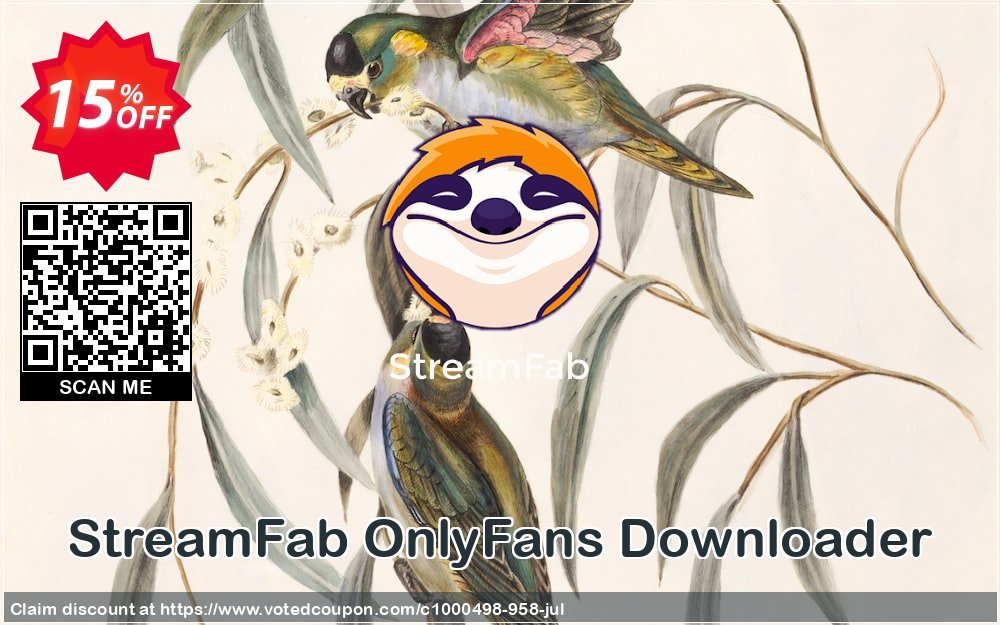 StreamFab OnlyFans Downloader Coupon, discount 31% OFF StreamFab OnlyFans Downloader, verified. Promotion: Special sales code of StreamFab OnlyFans Downloader, tested & approved