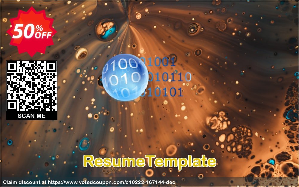 ResumeTemplate voted-on promotion codes
