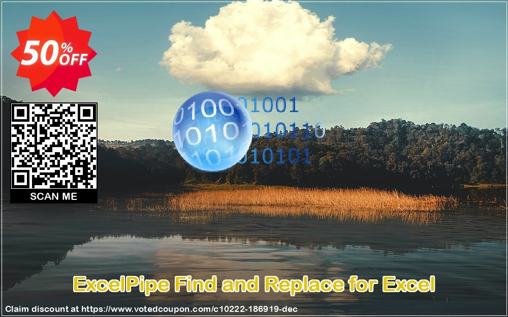 ExcelPipe Find and Replace for Excel Coupon, discount Coupon code ExcelPipe Find and Replace for Excel. Promotion: ExcelPipe Find and Replace for Excel offer from DataMystic