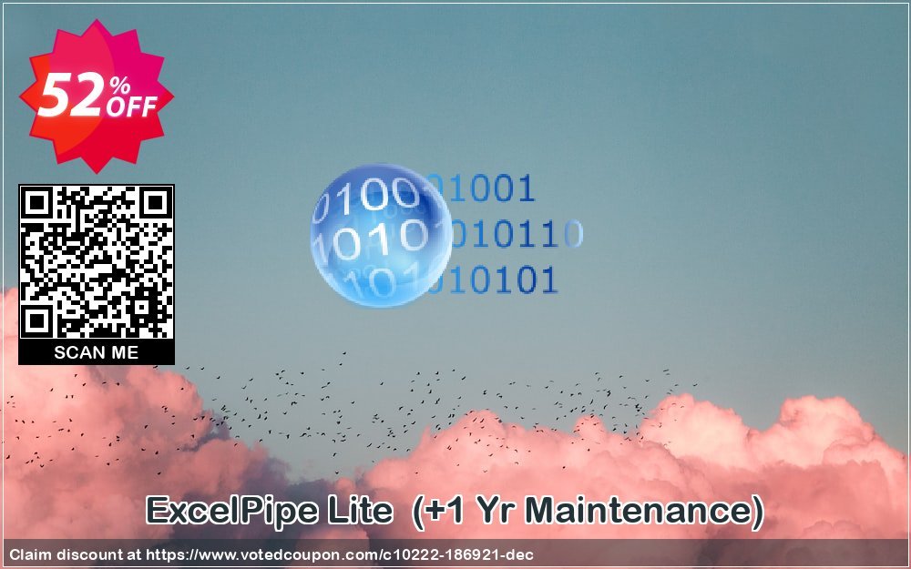 ExcelPipe Lite , +1 Yr Maintenance  Coupon Code May 2024, 52% OFF - VotedCoupon