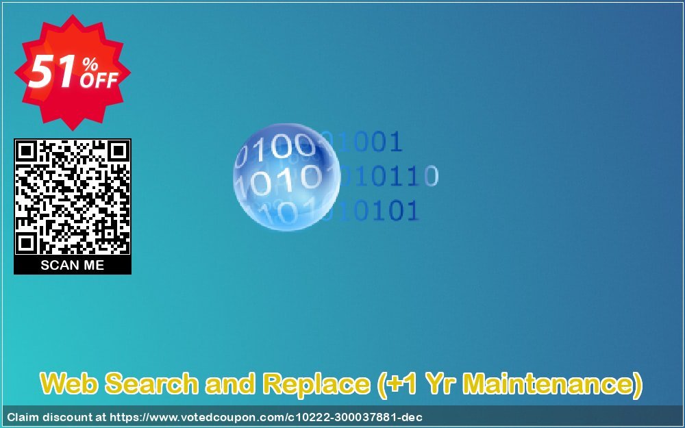 Web Search and Replace, +1 Yr Maintenance  Coupon Code Jun 2024, 51% OFF - VotedCoupon