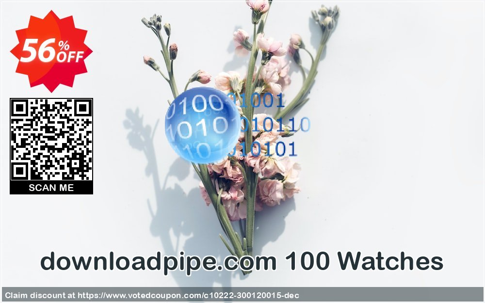 downloadpipe.com 100 Watches Coupon, discount Coupon code downloadpipe.com 100 Watches. Promotion: downloadpipe.com 100 Watches offer from DataMystic