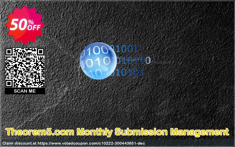 Theorem5.com Monthly Submission Management Coupon Code May 2024, 50% OFF - VotedCoupon