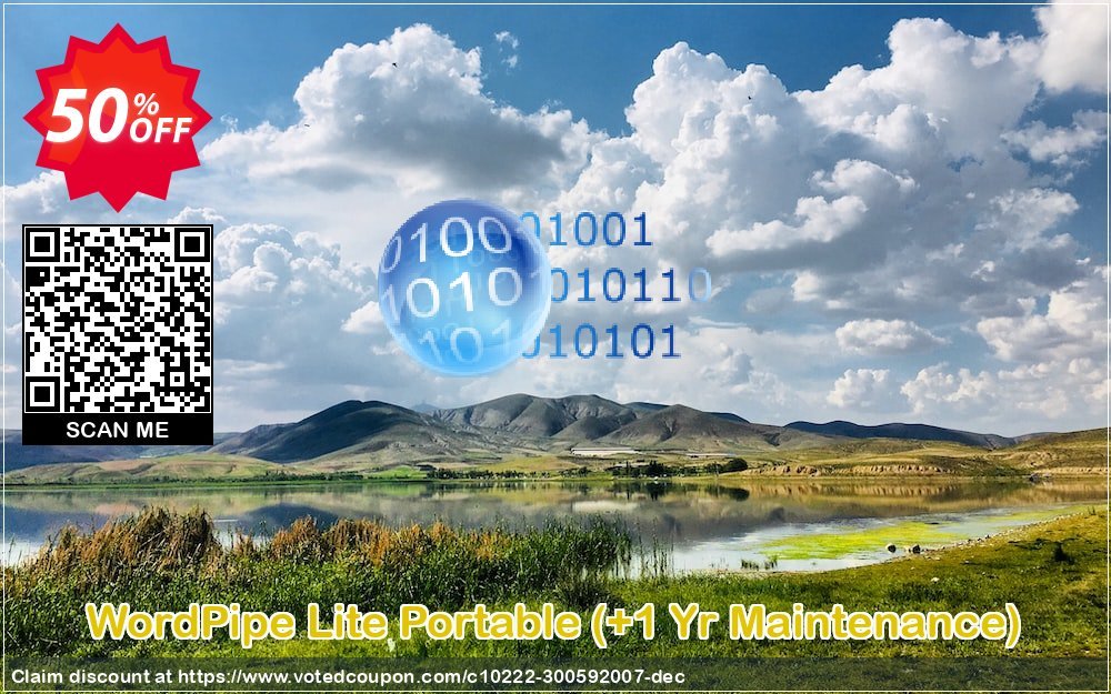 WordPipe Lite Portable, +1 Yr Maintenance  Coupon Code Apr 2024, 50% OFF - VotedCoupon