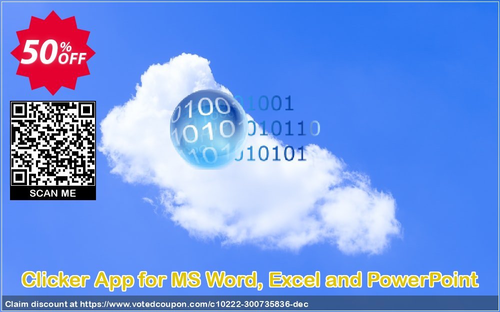 Clicker App for MS Word, Excel and PowerPoint Coupon Code May 2024, 50% OFF - VotedCoupon