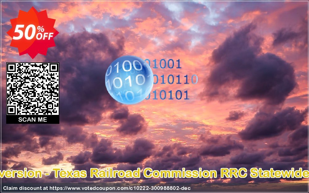 EBCDIC to ASCII conversion - Texas Railroad Commission RRC Statewide Production Gas Data Coupon, discount Coupon code EBCDIC to ASCII conversion - Texas Railroad Commission RRC Statewide Production Gas Data. Promotion: EBCDIC to ASCII conversion - Texas Railroad Commission RRC Statewide Production Gas Data offer from DataMystic