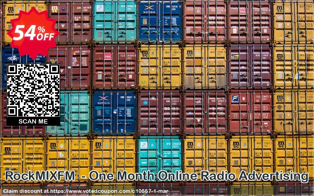 RockMIXFM  - One Month Online Radio Advertising Coupon Code May 2024, 54% OFF - VotedCoupon