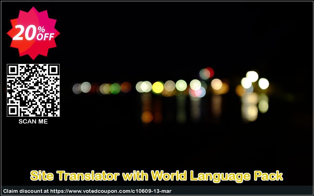 Site Translator with World Language Pack Coupon, discount DeskShare Coupon (10609). Promotion: Coupon for DeskShare