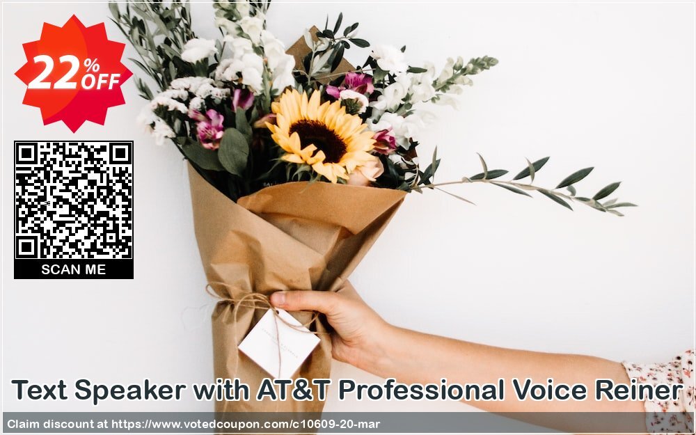 Text Speaker with AT&T Professional Voice Reiner Coupon Code May 2024, 22% OFF - VotedCoupon