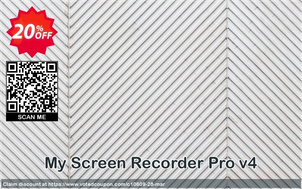 My Screen Recorder Pro v4 Coupon Code May 2024, 20% OFF - VotedCoupon