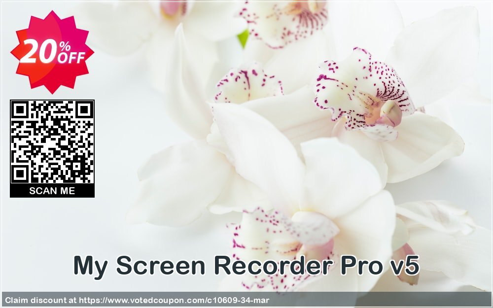 My Screen Recorder Pro v5 Coupon Code May 2024, 20% OFF - VotedCoupon