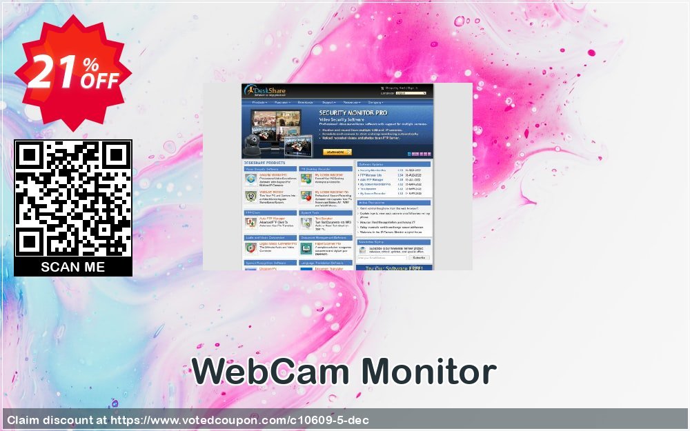 WebCam Monitor Coupon Code Oct 2023, 21% OFF - VotedCoupon