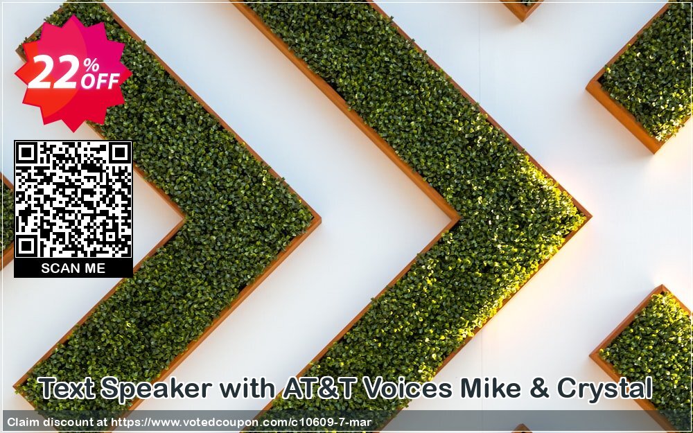 Text Speaker with AT&T Voices Mike & Crystal Coupon Code May 2024, 22% OFF - VotedCoupon