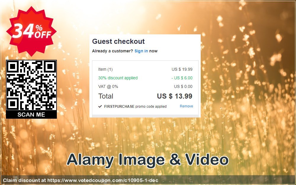 Alamy Image & Video Coupon, discount 30% OFF Alamy Image & Video, verified. Promotion: Stunning promo code of Alamy Image & Video, tested & approved
