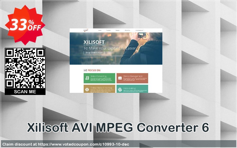 Xilisoft AVI MPEG Converter 6 Coupon Code Apr 2024, 33% OFF - VotedCoupon