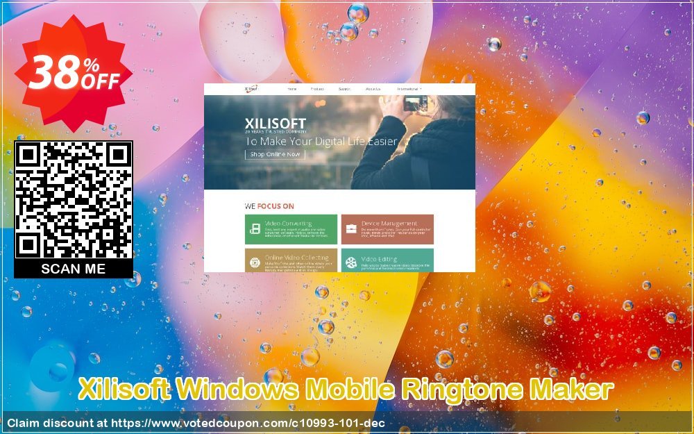 Xilisoft WINDOWS Mobile Ringtone Maker Coupon, discount 30OFF Xilisoft (10993). Promotion: Discount for Xilisoft coupon code
