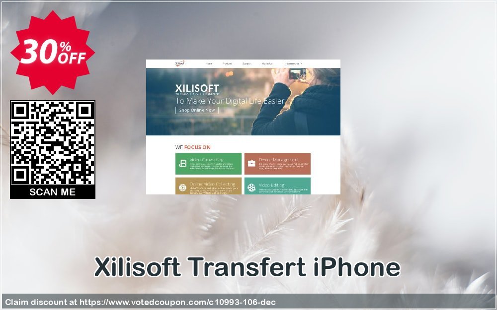 Xilisoft Transfert iPhone Coupon Code Apr 2024, 30% OFF - VotedCoupon
