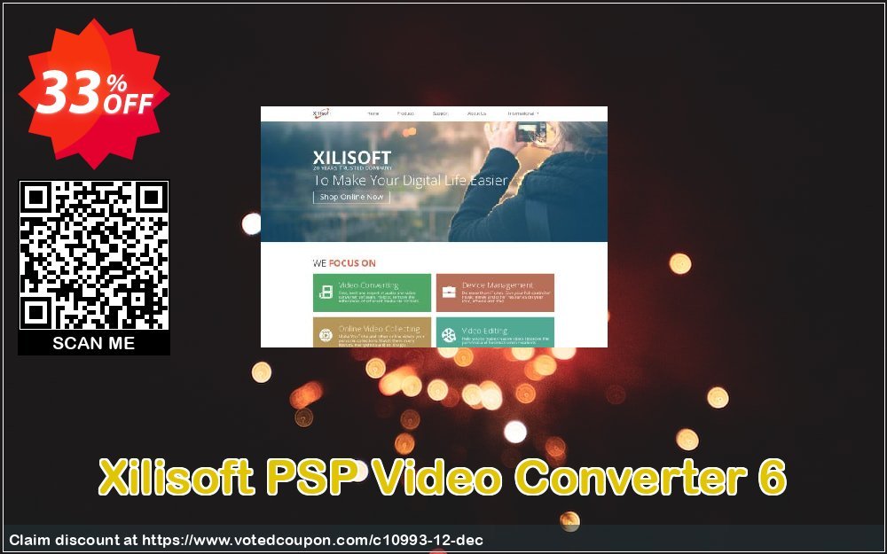 Xilisoft PSP Video Converter 6 Coupon Code Apr 2024, 33% OFF - VotedCoupon