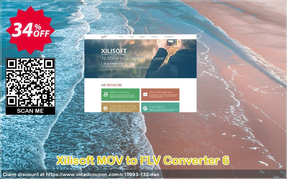 Xilisoft MOV to FLV Converter 6 Coupon Code Apr 2024, 34% OFF - VotedCoupon