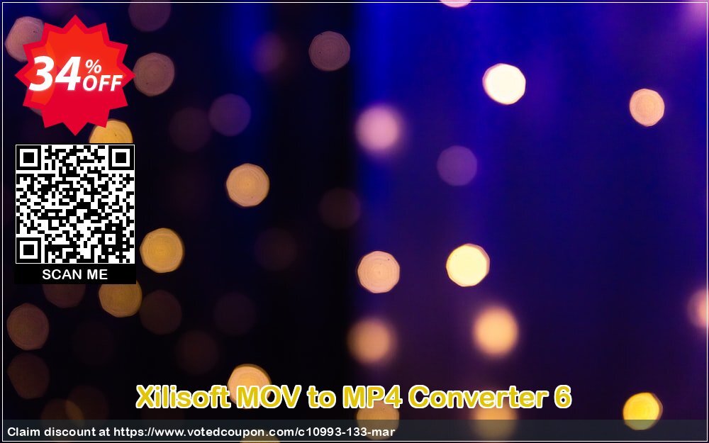 Xilisoft MOV to MP4 Converter 6 Coupon, discount 30OFF Xilisoft (10993). Promotion: Discount for Xilisoft coupon code