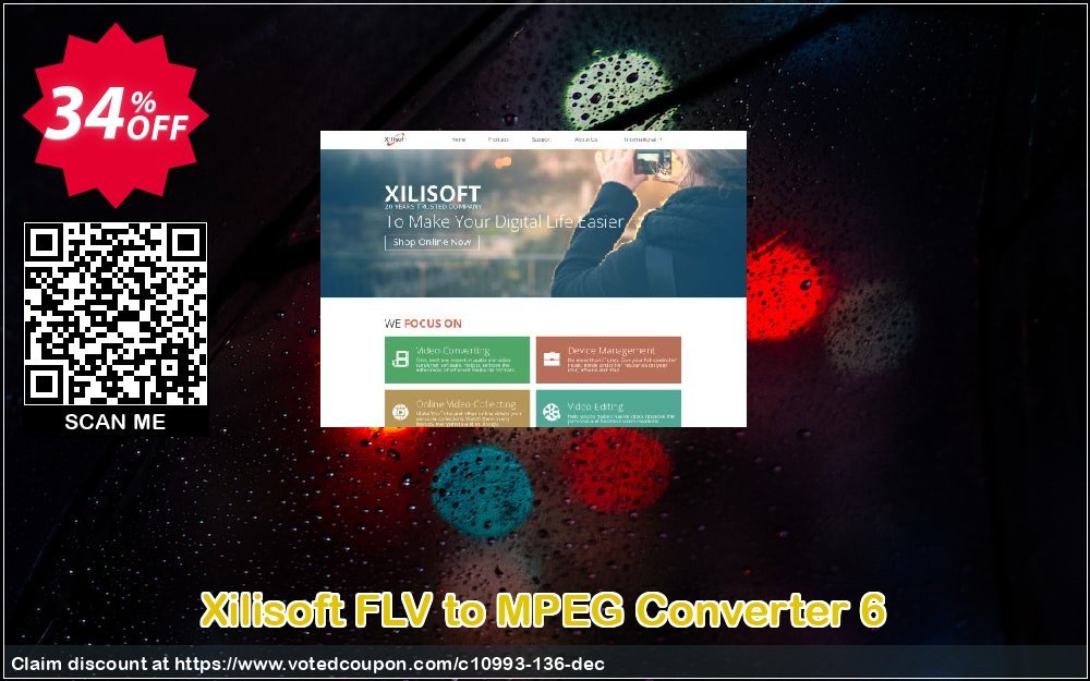 Xilisoft FLV to MPEG Converter 6 Coupon Code Apr 2024, 34% OFF - VotedCoupon