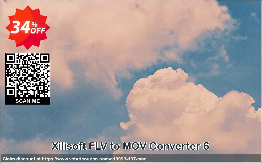 Xilisoft FLV to MOV Converter 6 Coupon Code Apr 2024, 34% OFF - VotedCoupon