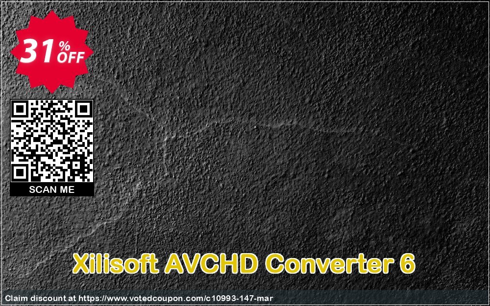 Xilisoft AVCHD Converter 6 Coupon, discount 30OFF Xilisoft (10993). Promotion: Discount for Xilisoft coupon code