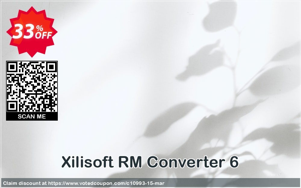 Xilisoft RM Converter 6 Coupon, discount 30OFF Xilisoft (10993). Promotion: Discount for Xilisoft coupon code