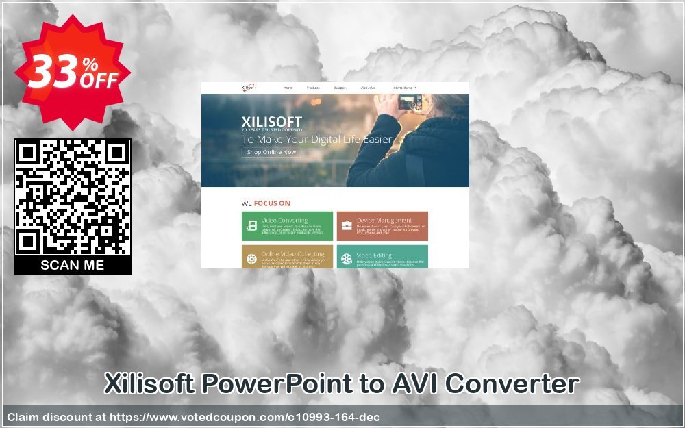 Xilisoft PowerPoint to AVI Converter Coupon, discount 30OFF Xilisoft (10993). Promotion: Discount for Xilisoft coupon code