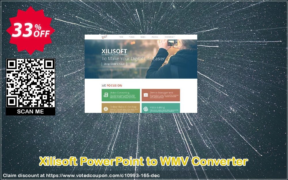 Xilisoft PowerPoint to WMV Converter Coupon Code May 2024, 33% OFF - VotedCoupon