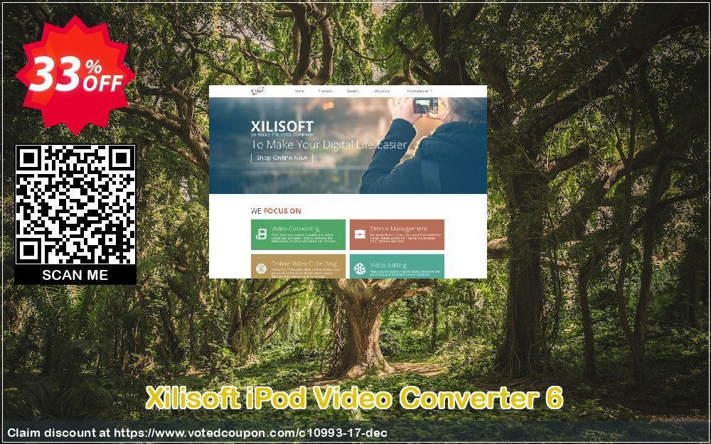 Xilisoft iPod Video Converter 6 Coupon Code Apr 2024, 33% OFF - VotedCoupon