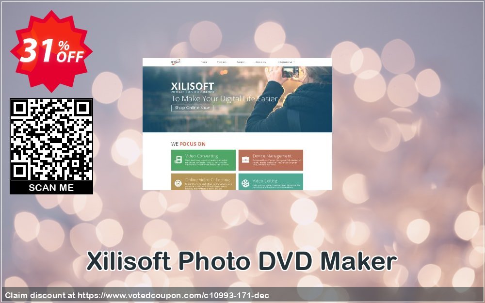 Xilisoft Photo DVD Maker Coupon, discount 30OFF Xilisoft (10993). Promotion: Discount for Xilisoft coupon code