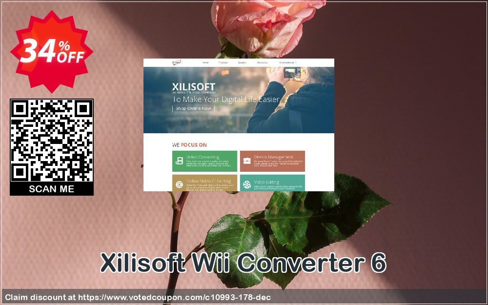 Xilisoft Wii Converter 6 Coupon, discount 30OFF Xilisoft (10993). Promotion: Discount for Xilisoft coupon code