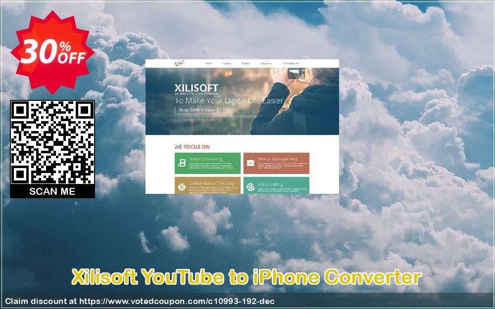Xilisoft YouTube to iPhone Converter Coupon, discount 30OFF Xilisoft (10993). Promotion: Discount for Xilisoft coupon code