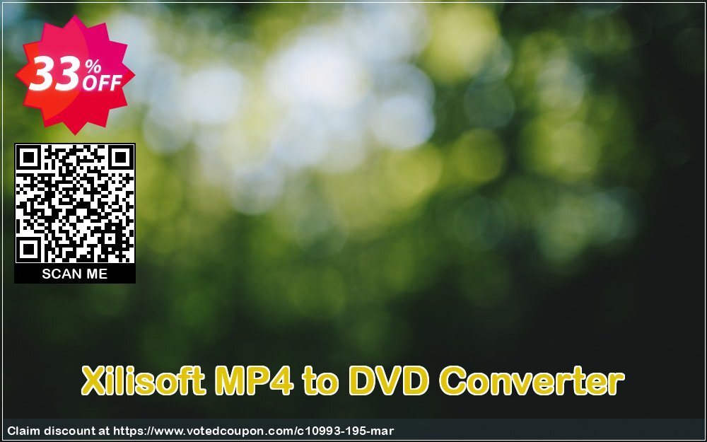 Xilisoft MP4 to DVD Converter Coupon, discount 30OFF Xilisoft (10993). Promotion: Discount for Xilisoft coupon code