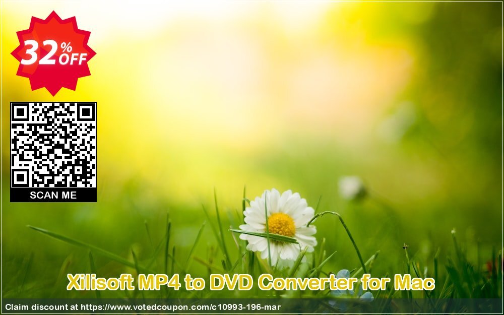 Xilisoft MP4 to DVD Converter for MAC Coupon, discount 30OFF Xilisoft (10993). Promotion: Discount for Xilisoft coupon code