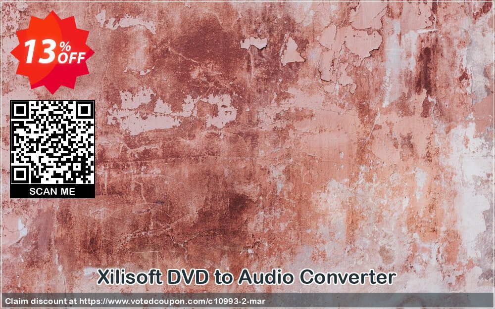 Xilisoft DVD to Audio Converter Coupon Code Apr 2024, 13% OFF - VotedCoupon