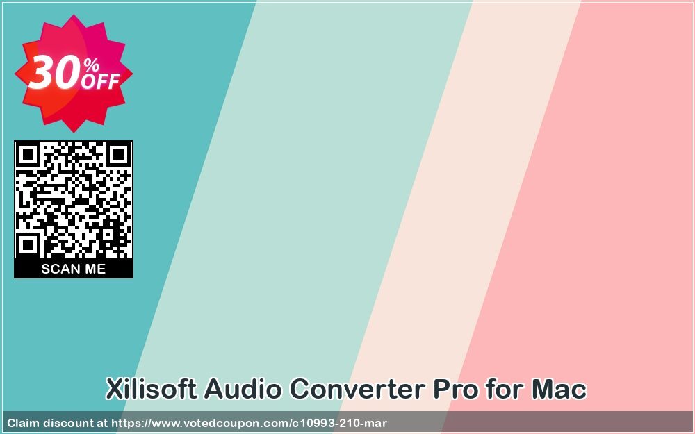 Xilisoft Audio Converter Pro for MAC Coupon Code Apr 2024, 30% OFF - VotedCoupon